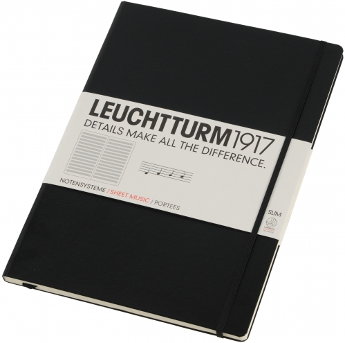 AN Leuchtturm 1917 notebook stave A4, 60 sheets