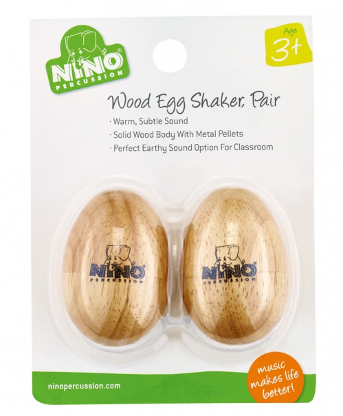 Nino 562-2 Wood Egg Shaker set