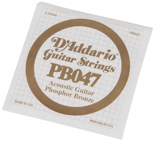 D′Addario PB047 acoustic guitar string Phosphor Bronze