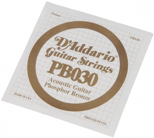 D′Addario PB030 acoustic guitar string Phosphor Bronze