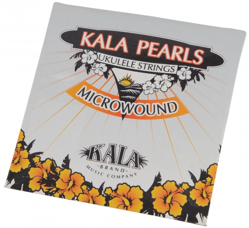 Kala Pearls Soprano ukulele strings G-C-A-E, Low G wrapped
