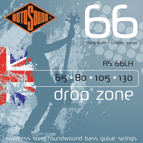 Rotosound RS-66LH Swing Bass 66 bass guitar strings 65-130