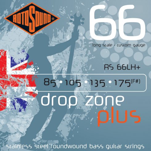 Rotosound RS-66LH+ Swing Bass guitar strings 85-175