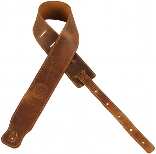 Filippe guitar strap brown