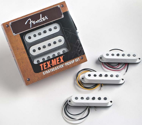 Fender Tex Mex strat pickups, 3x single