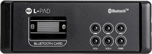 RCF LivePad Bluetooth accessory card