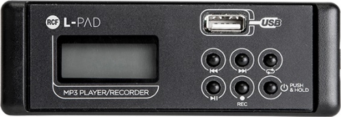 RCF LivePad MP3 Player/Recorder RCF LivePad MP3 Player/Recorder