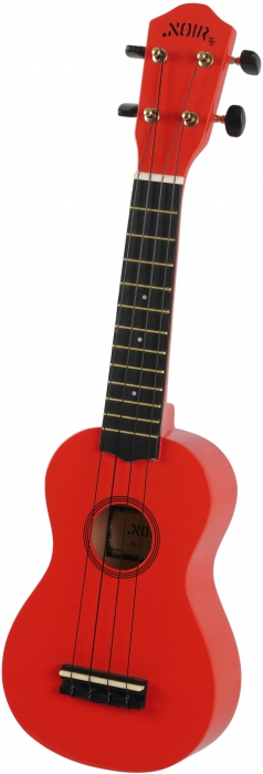 Baton Rouge Noir NU1S Red soprano ukulele