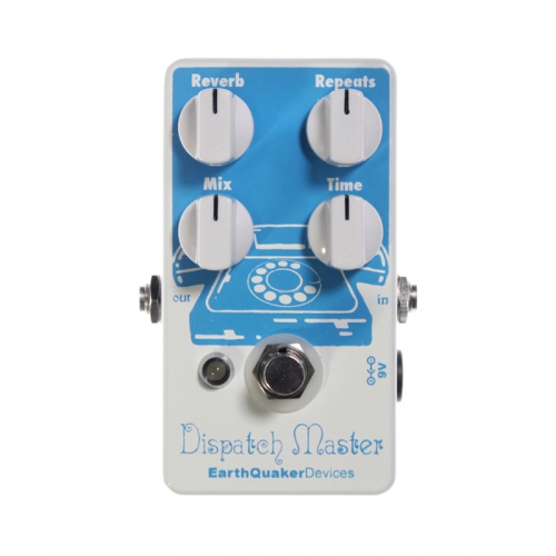 EarthQuaker Devices Dispatch Master Delay and Reverb Guitar Effects Pedal