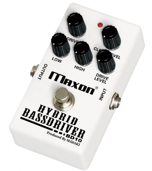 Maxon BD-10 Hybrid Bass Driver bass guitar effect pedal