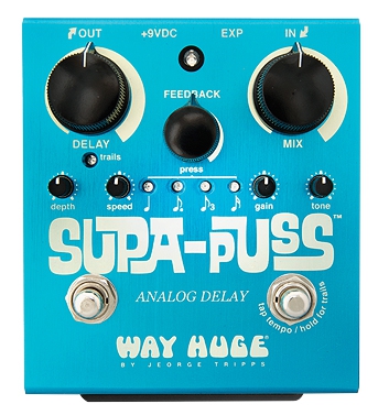 Dunlop Way Huge Supa-Puss Analog Delay guitar effect pedal