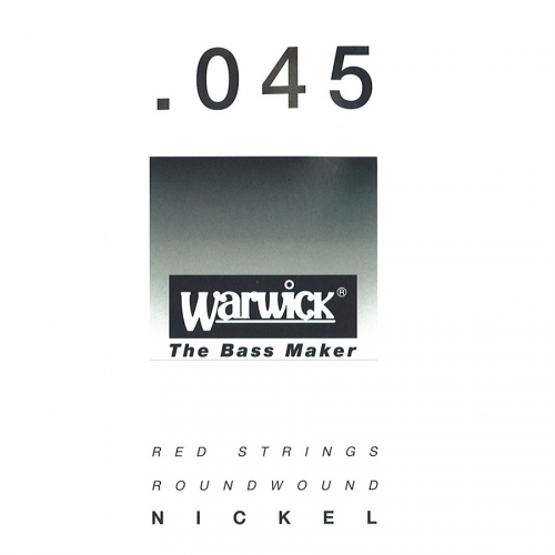 Warwick Red Label Single Bass Guitar String (45)