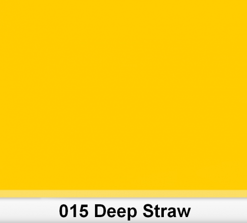 Lee 015 Deep Straw colour filter, 50x60cm
