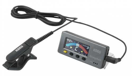 Korg Slimpitch CM Chromatic Tuner + Contact Microphone