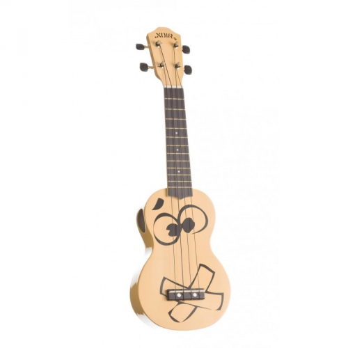 Baton Rouge Noir NU1S Smile Lips Sealed soprano ukulele