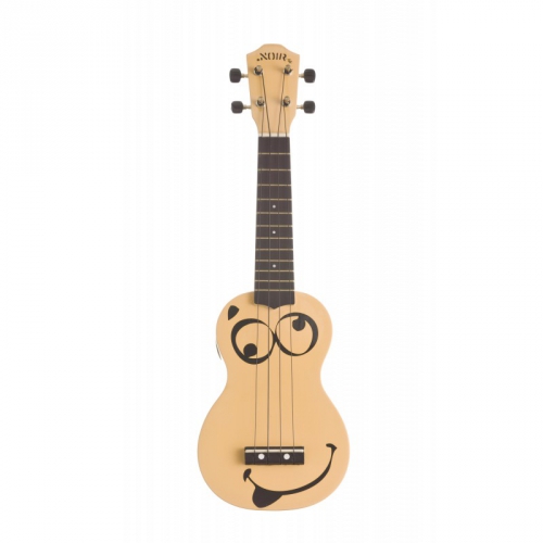 baton Rouge Noir NU1S Smile Tongue Out soprano ukulele