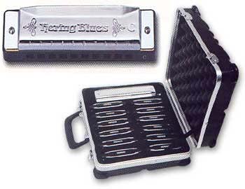 Hering Blues Kit-12 harmonica set