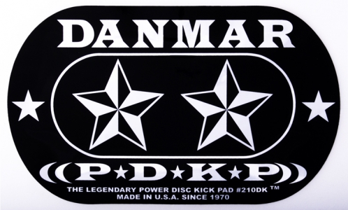 Danmar 210DK Star Double Bass Drum Impact Pad