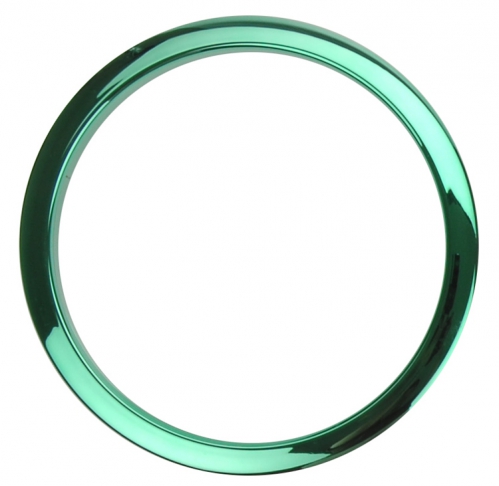 Drum O′s HCG6 Chrome Green 6″ Bass Drum Reinforcing Ring