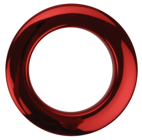 Drum O′s HCR2 Chrome Red 2″ Bass Drum Reinforcing Rings (2 pcs.)