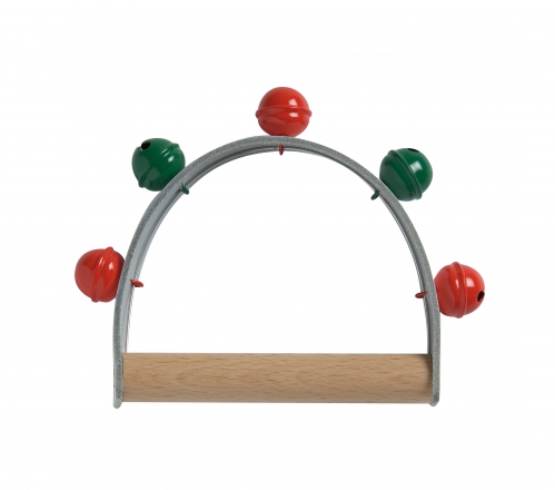 Rohema Percussion 61572F 5-Coloured Bells Percussion Instrument