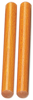 Rohema Percussion 61555/Y Green Kids′ Claves Percussion Instrument