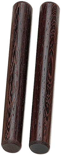 Rohema Percussion 61422 Rosewood Claves Percussion Instrument