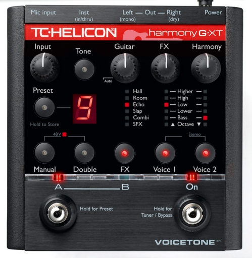 TC Helicon VoiceTone Harmony-G XT vocal harmony