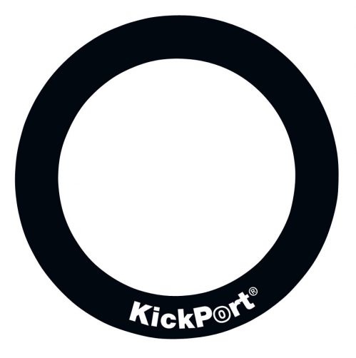 Kick Port T-Ring Black drum head reinforcement ring