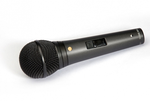 Rode M1S dynamic microphone with a switch
