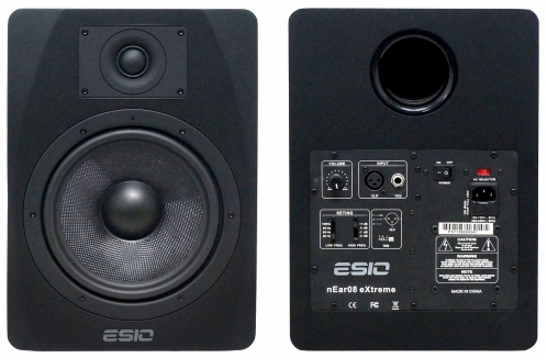 ESIO nEar 08 Extreme Professional Studio Reference Monitors