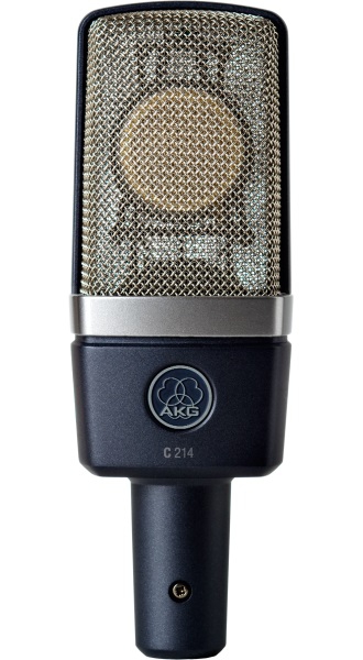 AKG C-214 condenser microphone