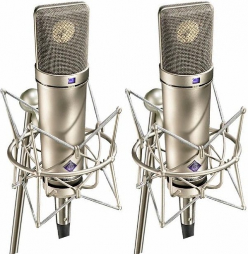Neumann U87AI + EA87 Stereo Set studio microphone