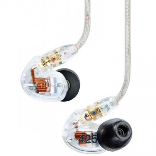 Shure SE425 CL sound isolation earphones (clear)