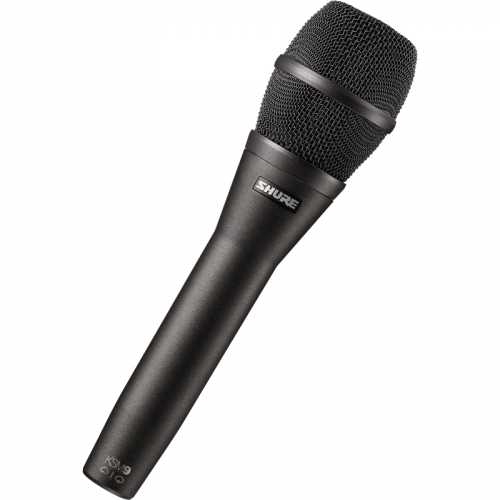 Shure KSM9HS/CG condenser microphone, black