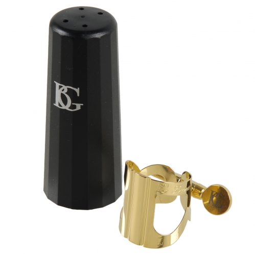 BG L3 Tradition Gold Plated Clarinet Ligature with Cap