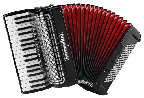 Serenellini 344 34/4/9 96/5/3 Piccolo accordion (black)
