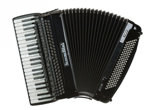 Serenellini Cassotto Professional 414 (2+2) 41/4/15+M 120/5/7 Piccolo accordion (black)