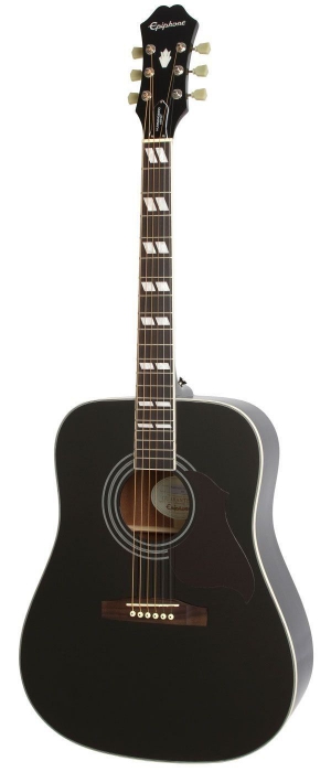 epiphone hummingbird black limited edition