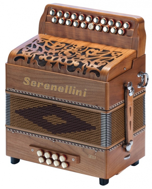 Serenellini Selli 21/2/1 8/3/1 diatonic accordion
