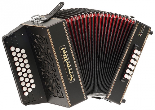 Serenellini 273 Deluxe 27/3/3 12/3/2 diatonic accordion