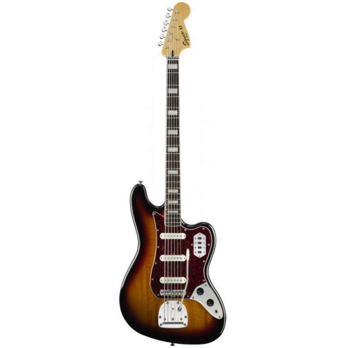 Fender Squier Vintage Modified Bass VI Sunburst Electric Bass Guitar