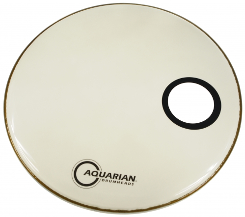 Aquarian 22′′ Classic Clear Ported drumhead