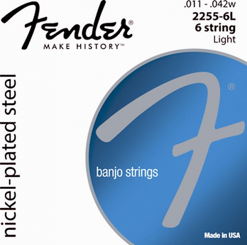 Fender 2255-6L Banjo Light strings