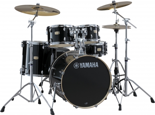 Yamaha Stage Custom Birch Drum Set (Raven Black)