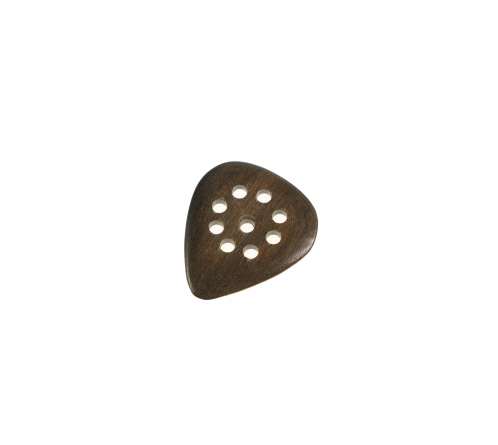 Turkowiak 11 Black Leopard Wooden guitar pick