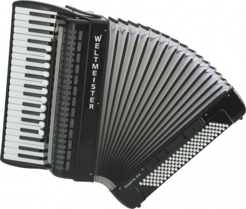 Weltmeister Cassotta 414 41/120/IV/11/5 accordion (italian reeds), black