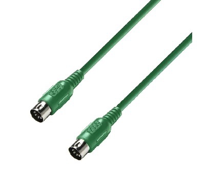 Adam Hall 3 Star Series - MIDI Cable 1.5 m (green)