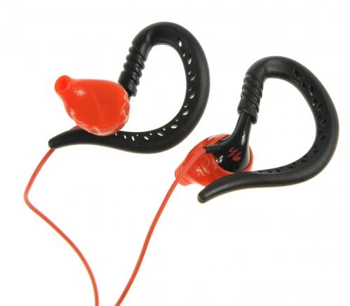 yurbuds Focus 100 Behind-The-Ear Black-Red Earphones for Men