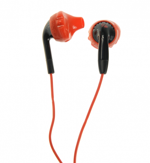 yurbuds Inspire 100 In-The-Ear Black-Red Earphones for Men